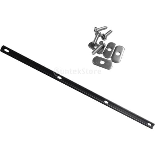 60cm Kayak Aluminum Slide Track Rail with 4pcs Screws Nuts Accessories for Kayak Canoe