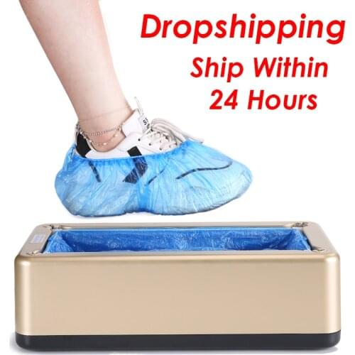 Automatic Shoe Cover Machine For Household Office One-time Film Machine Foot Set Covers Machine Box Free Hand
