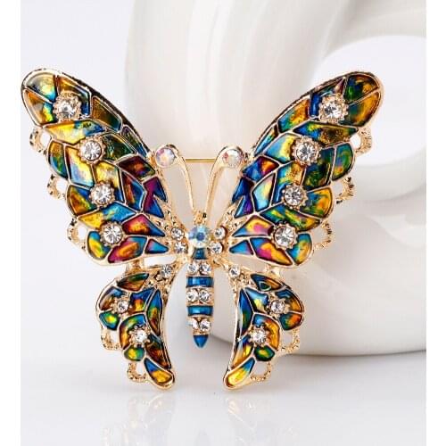 Броши бабочка на одежду Charmelry China At AliExpress