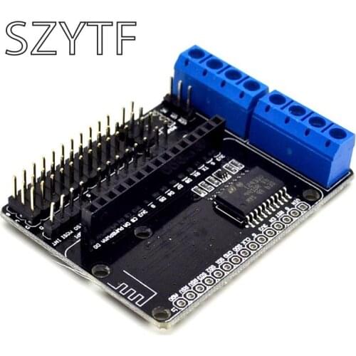 ESP8266 WiFi motor drive expansion board L293D ESP12E Lua applies Things smart car