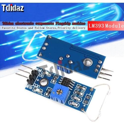 LM393 Reed Switch Sensor Module Magnetron Module Reed Switch Magnetron Switch for Arduino Electronic DIY PCB Kit
