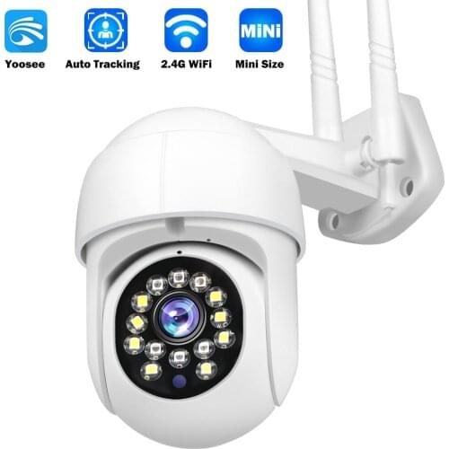 1080P HD Yoosee IP Camera Outdoor Smart Home Security CCTV Camera WiFi Speed Dome Camera PTZ Onvif 2MP Color Night Vision