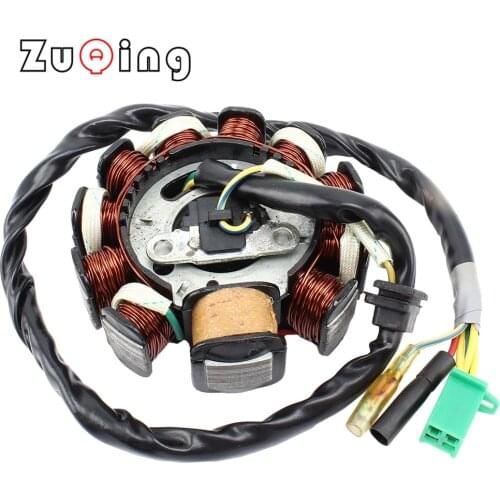 New GY6 CG11 Magneto Stator Coil Motorcycle Stator Coil For GY6 CG11 CG125CC-200CC Electric Generator Parts Engines CQ-112