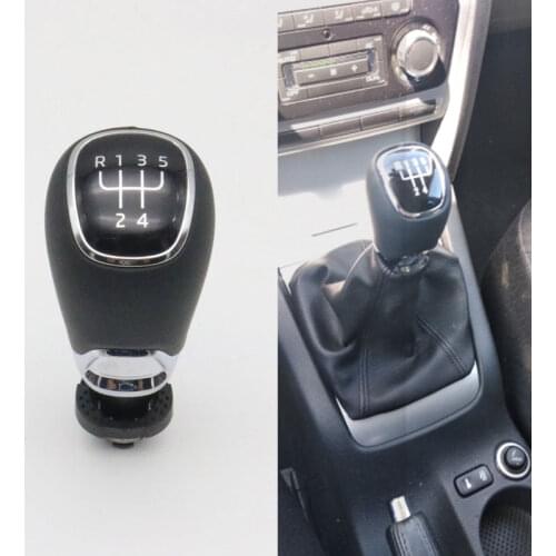 5 Speed Car Manual Gear Shift Knob for Skoda Superb Octavia Fabia Yeti Rapid Gears Shift Lever handball