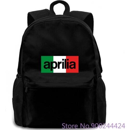 Aprilia Italy Flag Mens Black Fashion Gift New Men Simple backpack