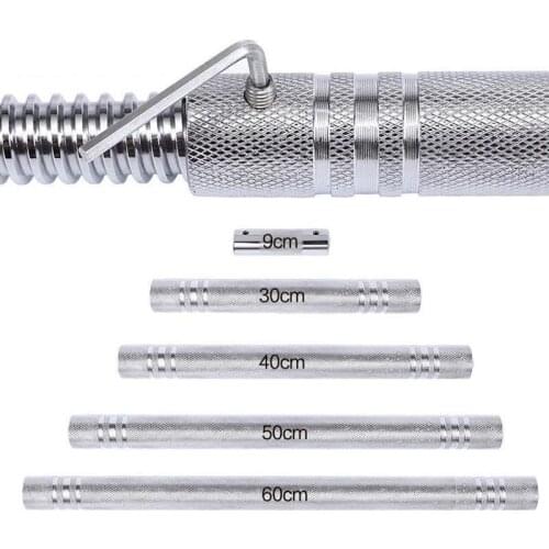 50cm Dumbbell Connecting Rod Barbell Connector Bar Weightlifting Equipment Accessories