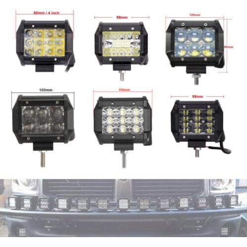 OFF ROAD 4 INCH LED WORK LIGHT AUXILIARY HEADLIGHT CAR SUV TRUCK PICKUP MOTORCYCLE AUTO VEHICLE 12V 24V EXTRA WHITE DRIVING LAMP