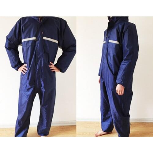 1PCS Waterproof Windproof Conjoined Raincoats Overalls Electric Motorcycle Fashion Raincoat Men And Women Rain Suit Rainwear