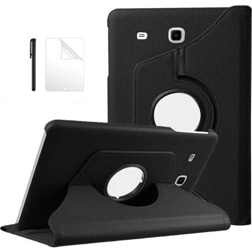 360 Rotating Case For Samsung Galaxy Tab A 7.0 T280 T285 SM-T280 SM-T285 2016 PU Leather Case Folding Stand Smart Cover +PenFilm
