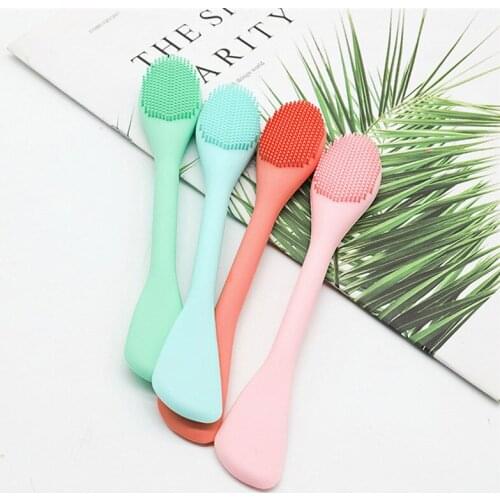 1pcs Face Exfoliating Pore Cleaner Brush Soft Nose Brush Fashion Soft Silicone Washing Remover Pore Cleaner Skin Care Massager