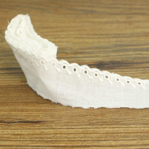 1 yards of garment sewing knitted fabric embroidery lace patchwork clothing accessories