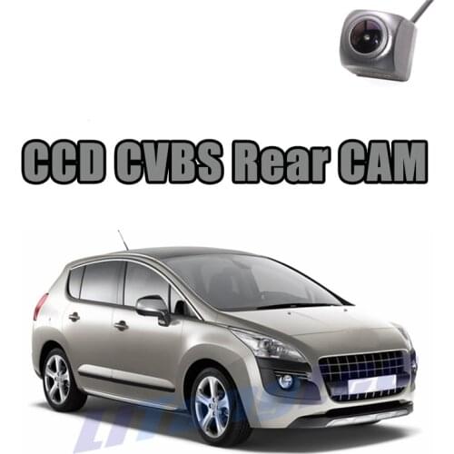 Car Rear View Camera CCD CVBS 720P For Peugeot 3008 2013 Reverse Night Vision WaterProof Parking Backup CAM