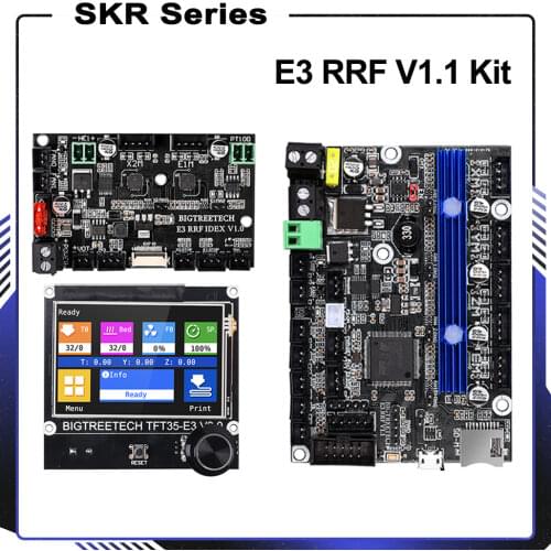 BIGTREETECH E3 RRF V1.1+TFT35 E3 V3.0+E3 RRF IDEX Board TMC2209 3D Printer Parts For Ender 3/5 Pro Upgrade BTT SKR V1.4 Turbo