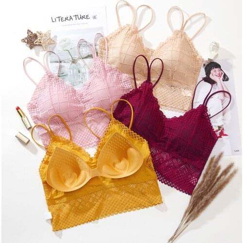 Summer Womens Bodysuit Underwear Solid Color Active Seamless Bra Padded Breathable Push Up Bra Lingerie Bralette Plus Braletts