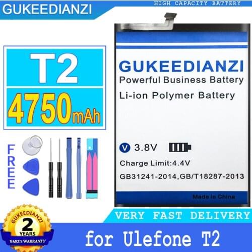 GUKEEDIANZI Ulefone T2 Phone Batteries