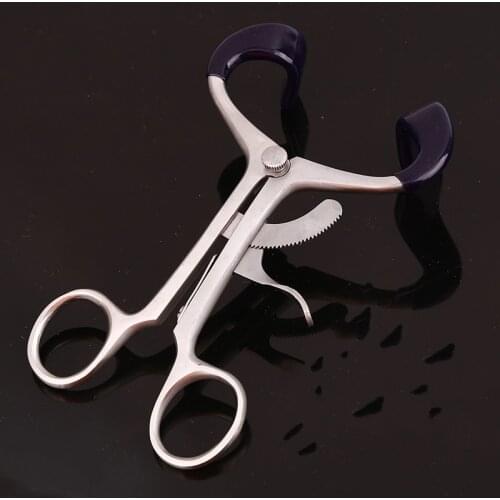 1pc Dental Mouth Retractor Opener Forcep Tools Stainless Steel Pliers Opening Measuring Forcep Heat Resisting Material