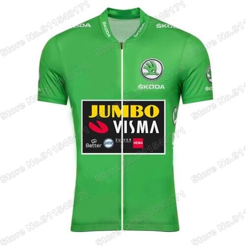 2021 Jumbo Visma Tour France Cycling Jersey Short Sleeve Summer Clothing Road Bike Shirt Bicycle Tops MTB Wear Uniform Maillot