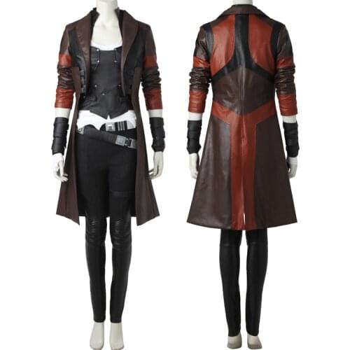 Movies Galaxy Superhero 2 Cosplay Costume Gamora Clothing Halloween Carnival Outfit Full Sets With Accessories