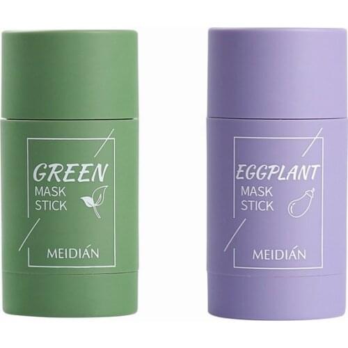 Beauty Skin Green Tea Clean Face Mask Clean Face Mask Stick Cleans Pores Dirt Moisturizing Hydrating Whitening Care Face Tools