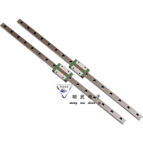Miniature linear guide linear slider 400MM MGN12 + MGN12H set Winder