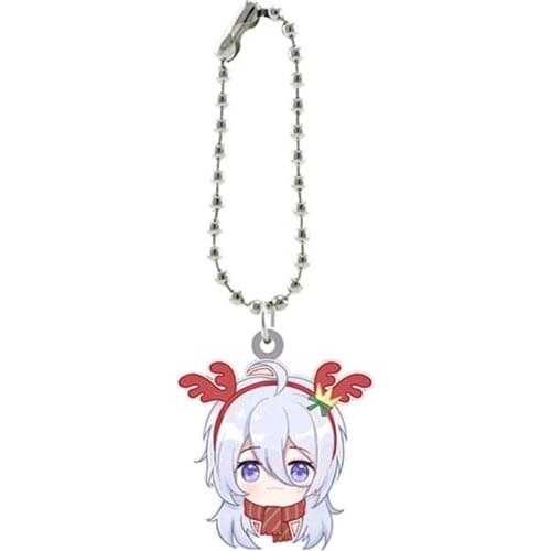 New Gilrs Cute Love Game Acrylic Accessories Key Holders For Handbag Pencil Case Ornament 2021 Trendy Small Keychain