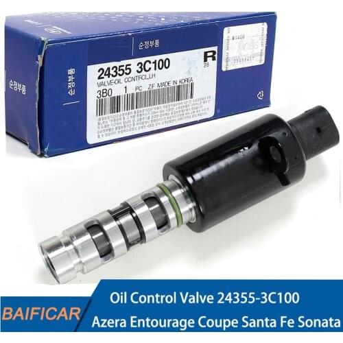 Baificar Brand New Genuine Oil Control Valve 24355-3C100 For Kia Sorento Borrego Hyundai Veracruz Azera Coupe Santa Fe Sonata