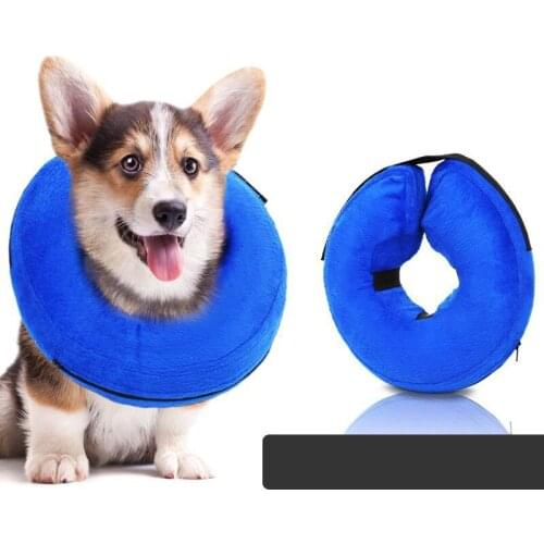 Dog Collar PVC Inflatable Pet Collar Soft Cat Collar Pet Supplies