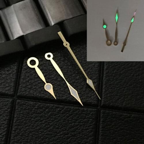 Fit NH35A NH36A 7s26 7s36 7s25 7s35 6r15 4r15 4r35 4r36 6309 7002 7009 Green Luminous Yellow Gold Watch Hand