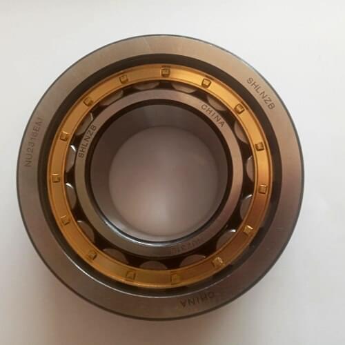 SHLNZB Bearing 1Pcs NU206 NU206E NU206M C3 NU206EM NU206ECM 30*62*16mm Brass Cage Cylindrical Roller Bearings