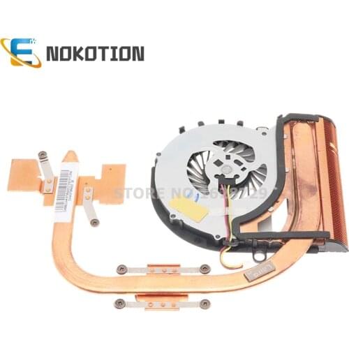 NOKOTION DA0HK9MB6D0 Radiator For SONY vaio SVF15 SVF152 Laptop CPU GPU Cooling Heatsink cooler with FAN