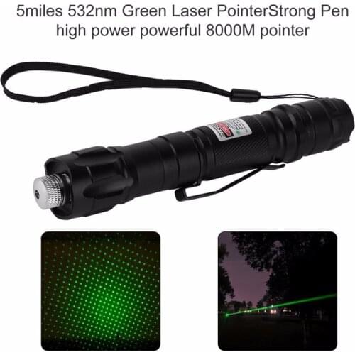 Adjustable 009 Laser Pointer High power Green Laser Flashlight Laser Pen Gypsophila Laser Light Sand Table Indication Pointer