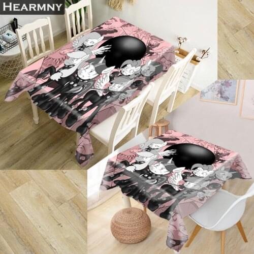 Customizable GANTZ Tablecloth Kitchen Dining Table Decorations Home Rectangular Party Table Covers Office Plain More Size