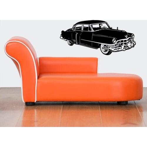 Old Vintage Car Retro Vehicle Removable Wall Stickers for Living Room Art Murals Vinyl Wall Decals Bedroom Home Decor YY141