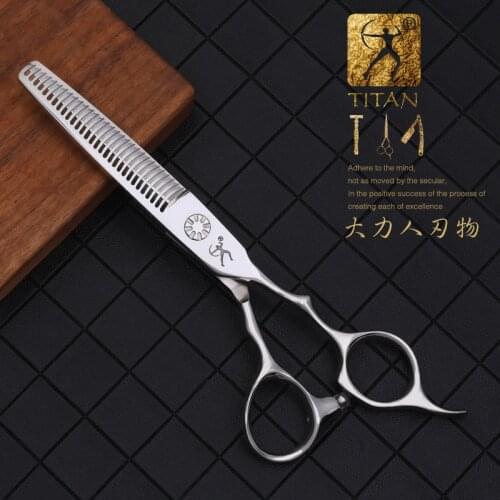 Titan hair thinning scissors with beard ball screw VG10 STEEL free shipping