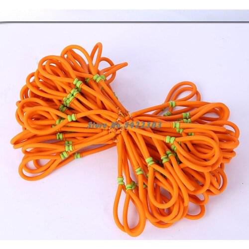 Outdoor Slingshot Fishing Powerful Elastic Rubber Band 8 Word Buckle Natural Latex Hunting Sports Shooting Practic Catapult Kit