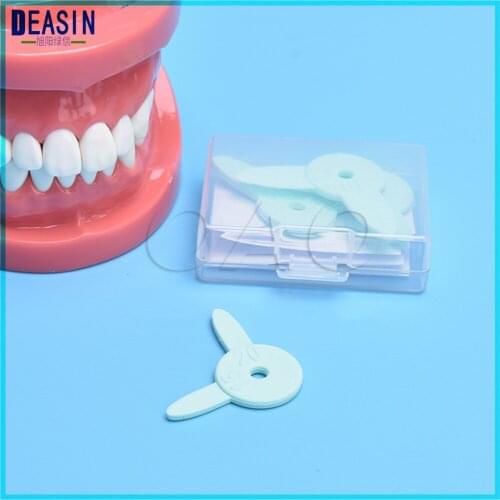 Dental Tooth gap measuring ruler Dental bite gauge Porcelain tooth preparation ruler