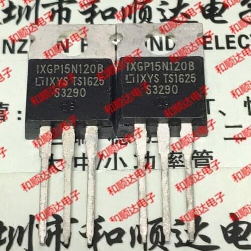 10pcs / lot IXGP15N120B new stock TO-220 1200V 30A