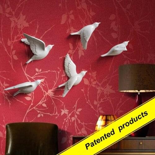 1pcs Fashion resin muons stereo wall decoration tv background wall bedroom wall stickers