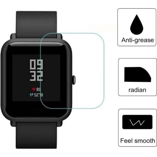 2pcs Soft TPU Clear Protective Film Guard For Xiaomi Huami Amazfit BIP/ Bip Lite/ Bip S Smart Watch Full Screen Protector Cover