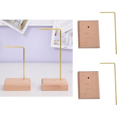 2pcs Earrings Organizer Holder Jewelry Tray Display Showcase Storage Earring Small Jewelries Tower Tray Tree