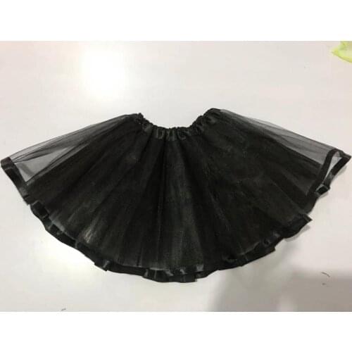 2020 Sweet Girls Tutu Skirts Baby Girls Fluffy Pettiskirts black Skirt Princess Girl Ball Gown skirt Dance Wear Party Clothes