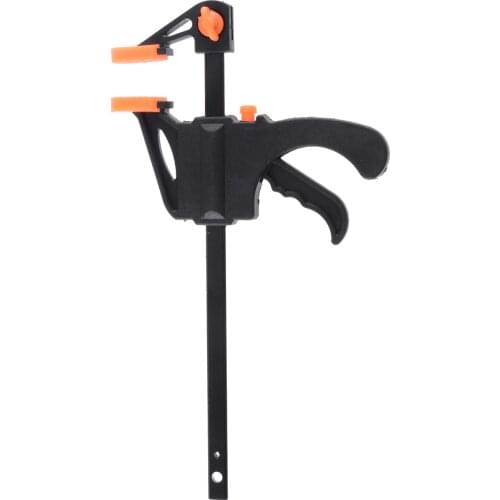 4'' Wooden Board Quick Fixed Clip Clamp Tool F Shaped Release Speed Squeeze Work Frame Bar DIY Fixing Clamp Spreader Hand Tool