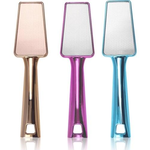 Home Foot File Cuticle Rasp Professional Glass Salon Portable Callus Remover Scrubber Grinding Dead Skin Pedicure Tool Heel