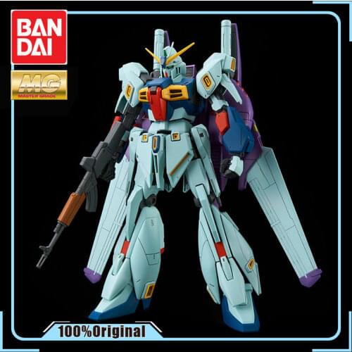 BANDAI Model MG 1/100 RGZ-91B MSV Refine Gundam ZETA Effects Action Figure Model Modification
