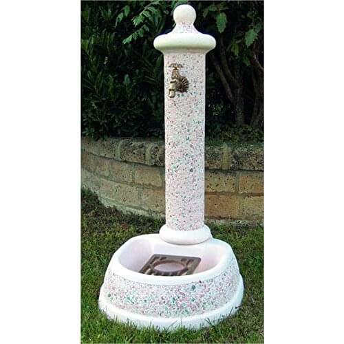 BONFANTE fountains LOSANNA CM54X65X110H MARTELLINATO pink Green