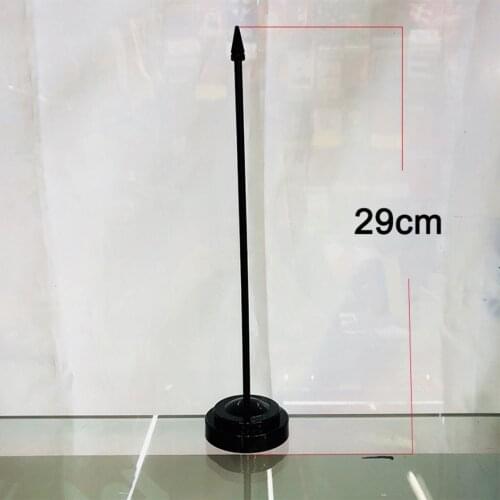 KAFNIK,Wholesale Plastic Base Desk Flag Black Single Hole Flag Base With 14*21CM Small Any Country Flag,Free Shipping