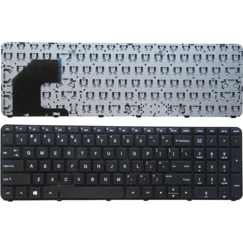 YALUZU US Keyboard for HP Pavilion 15 15B 701684-001 703915-001 U36 AEU36U00310 MP-12G63US-920 SG-58000-XUA English laptop KB