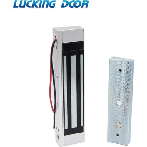 180KG 350lbs Electric Magnetic Lock DC 12V Single Door Electromagnetic Lock Holding Force Access Control lock