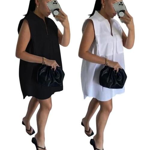 Lunoakvo White Summer Dresses