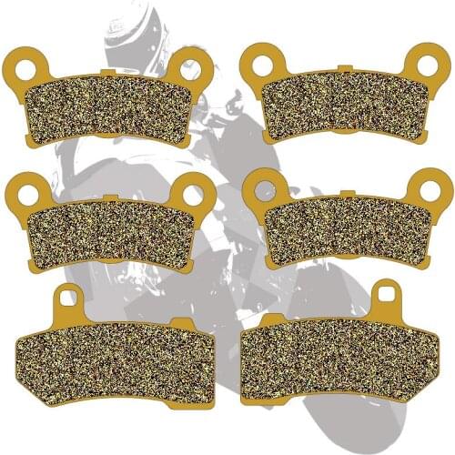 Motorcycle Disc Front + Rear Semi-Metallic Brake Pads For HARLEY FLHXXX 1690 Street Glide Trike 2010-2011 Motorbike